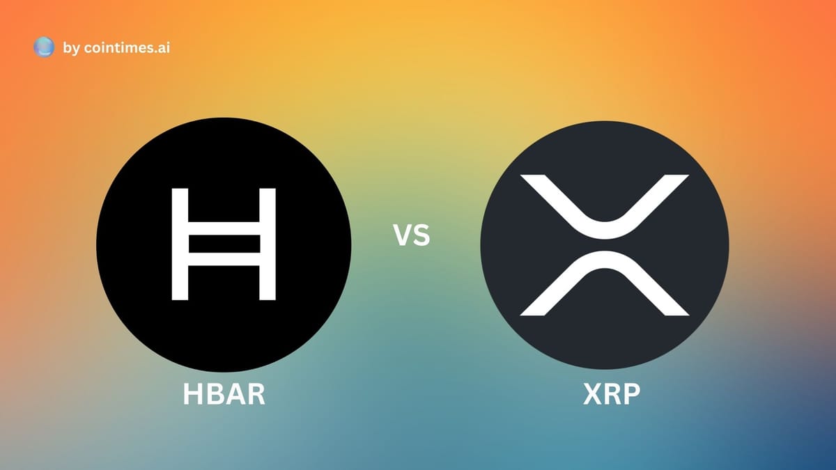 Hedera (HBAR) vs XRP: Comprehensive Comparison